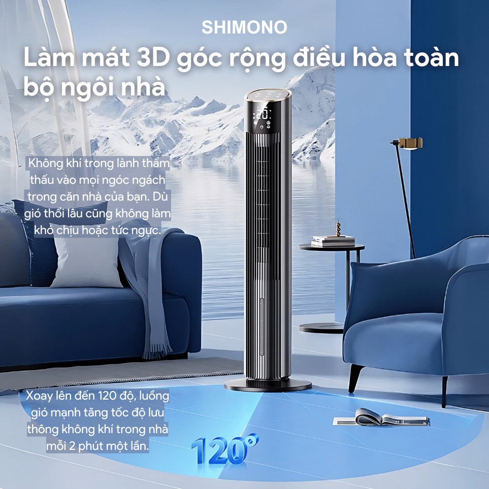 QUẠT THÁP ĐIỀU HÒA, QUẠT THÁP HƠI NƯỚC CÓ THỰC SỰ TỐT? CÁCH CHỌN QUẠT ĐIỀU HÒA/QUẠT LÀM MÁT PHÙ HỢP VỚI GIA ĐÌNH BẠN. 3 7 1