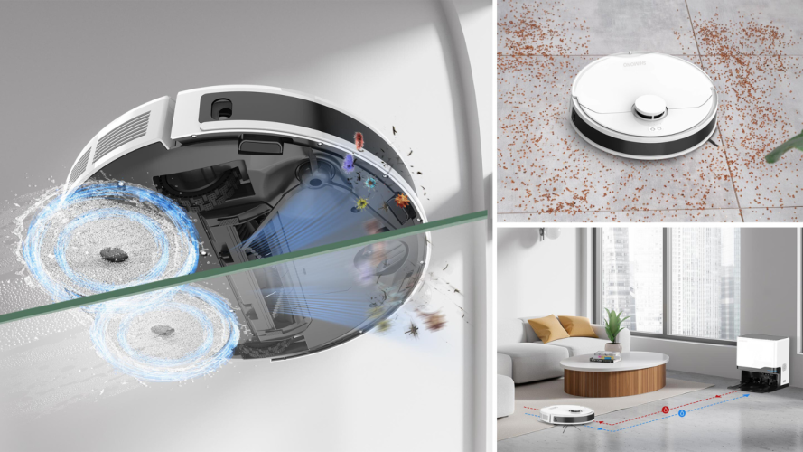 Robot hút bụi lau nhà Shimono LS68W MAX làm sạch mọi ngóc ngách trong ngôi nhà của bạn