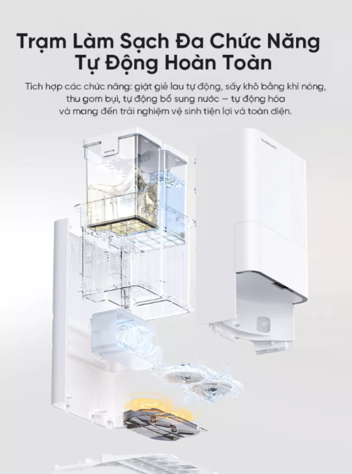 Robot Hút Bụi Lau Nhà Thông Minh SHIMONO LX586 – Giẻ Lau Mở Rộng Linh Hoạt  17 Robot Hút Bụi Lau Nhà Thông Minh SHIMONO LX586 – Giẻ Lau Mở Rộng Linh Hoạt  - Ảnh 17