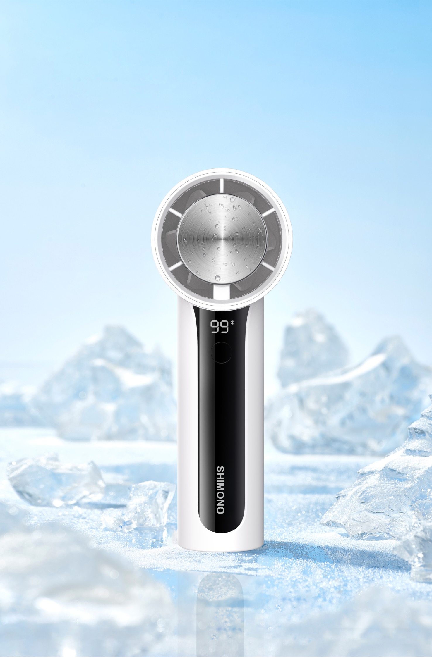 Quạt Cầm Tay Mini Tốc Độ Cao Làm Lạnh Tốc Độ Cao SHIMONO SM-CHF24W 3 Quạt Cầm Tay Mini Tốc Độ Cao Làm Lạnh Tốc Độ Cao SHIMONO SM-CHF24W - Ảnh 3