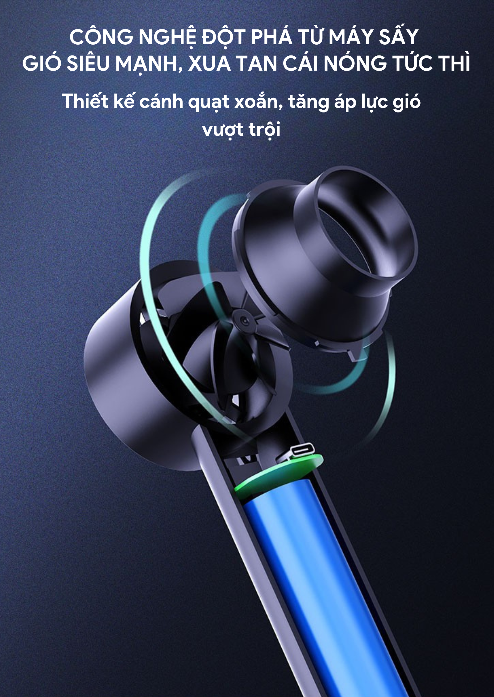 Quạt Cầm Tay Mini Tốc Độ Cao Làm Lạnh Tốc Độ Cao SHIMONO SM-CHF24W 12 Quạt Cầm Tay Mini Tốc Độ Cao Làm Lạnh Tốc Độ Cao SHIMONO SM-CHF24W - Ảnh 12