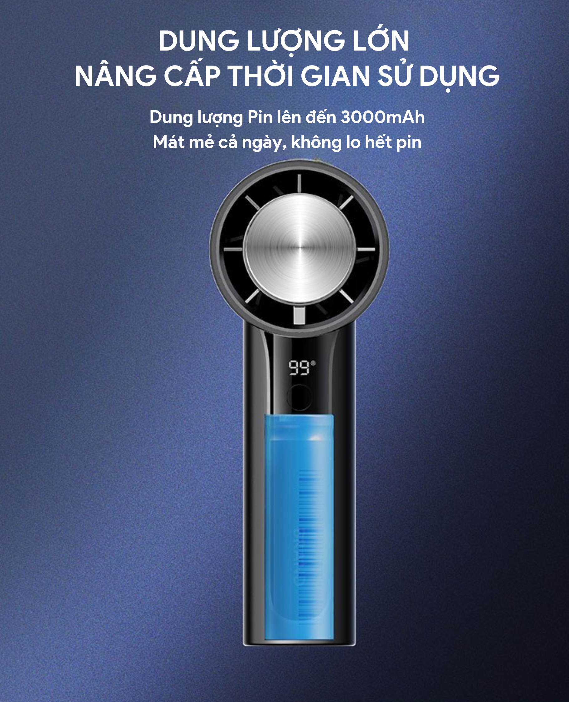 Quạt Cầm Tay Mini Tốc Độ Cao Làm Lạnh Tốc Độ Cao SHIMONO SM-CHF24W 13 Quạt Cầm Tay Mini Tốc Độ Cao Làm Lạnh Tốc Độ Cao SHIMONO SM-CHF24W - Ảnh 13