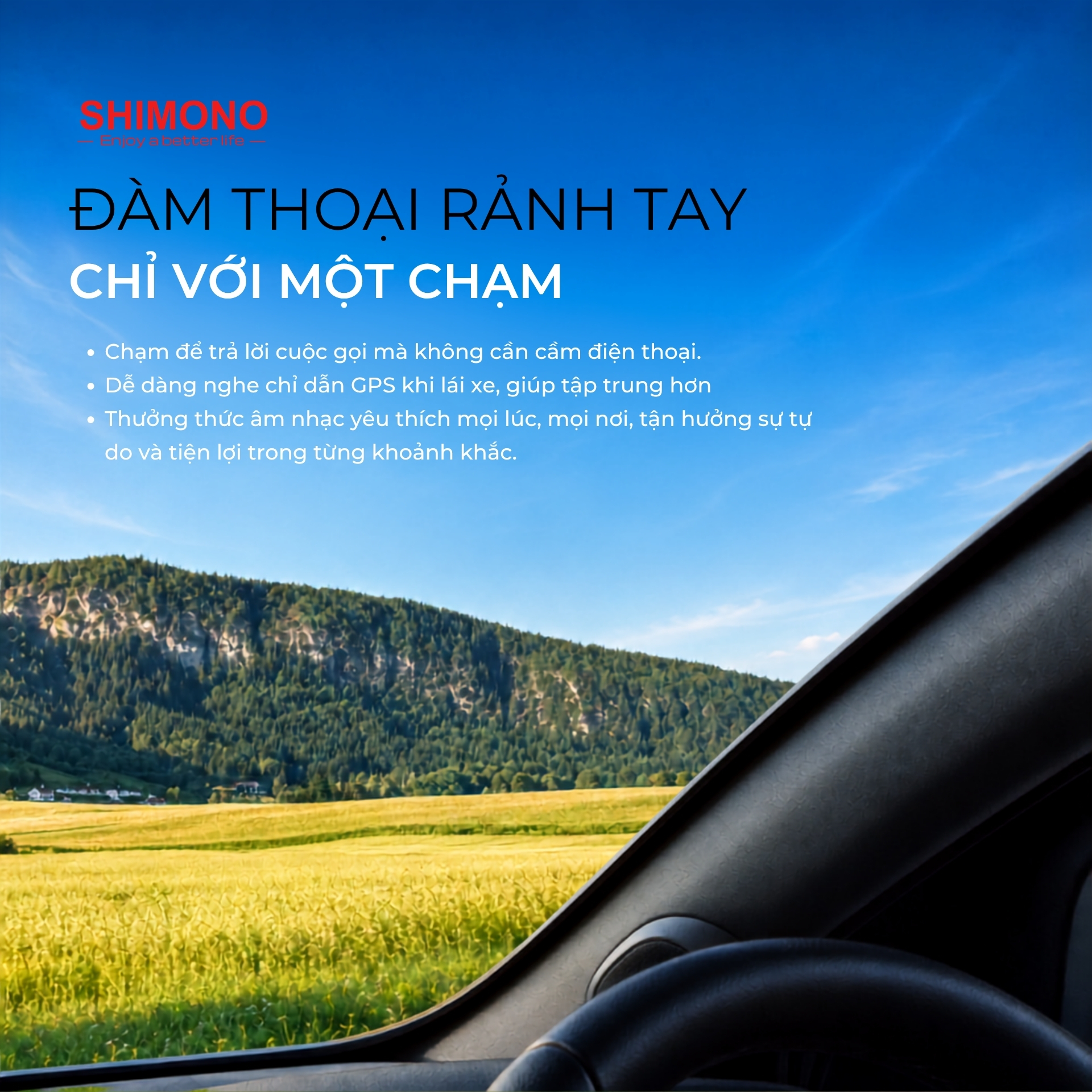 Kính Thông Minh Bluetooth SHIMONO AIMB-V3 Nghe Nhạc, Đàm Thoại Rảnh Tay 3 Kính Thông Minh Bluetooth SHIMONO AIMB-V3 Nghe Nhạc, Đàm Thoại Rảnh Tay - Ảnh 3