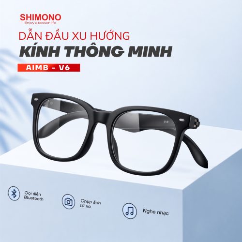 KÍNH THÔNG MINH BLUETOOTH SHIMONO AIMB-V6 MAX