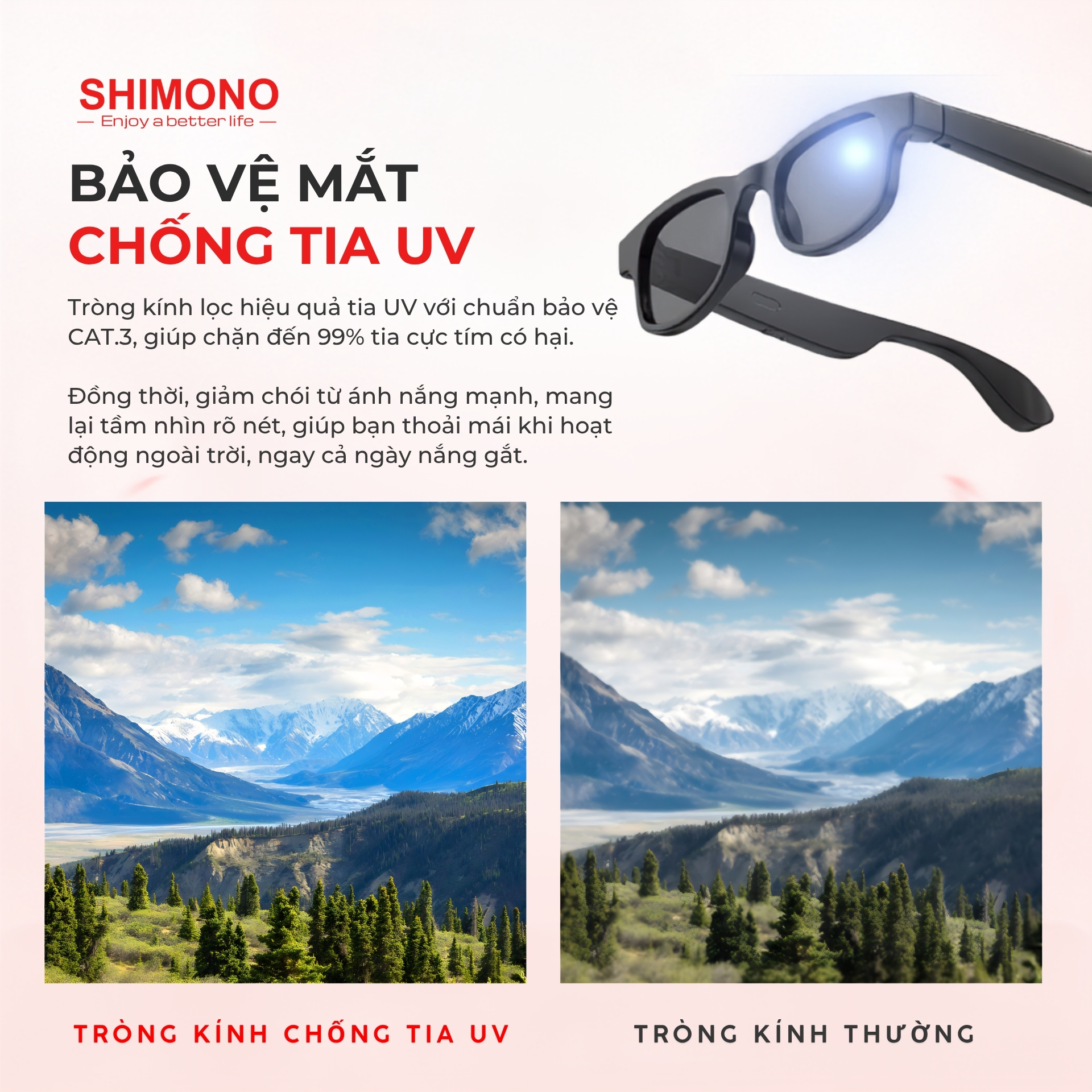 Kính Thông Minh Bluetooth SHIMONO AIMB-V3 Nghe Nhạc, Đàm Thoại Rảnh Tay 8 Kính Thông Minh Bluetooth SHIMONO AIMB-V3 Nghe Nhạc, Đàm Thoại Rảnh Tay - Ảnh 8