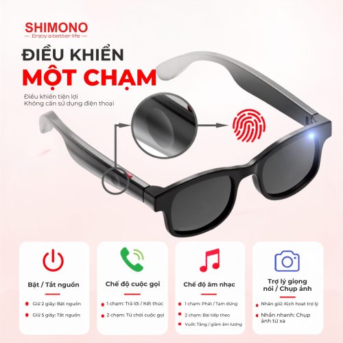 KÍNH THÔNG MINH BLUETOOTH SHIMONO AIMB-V3