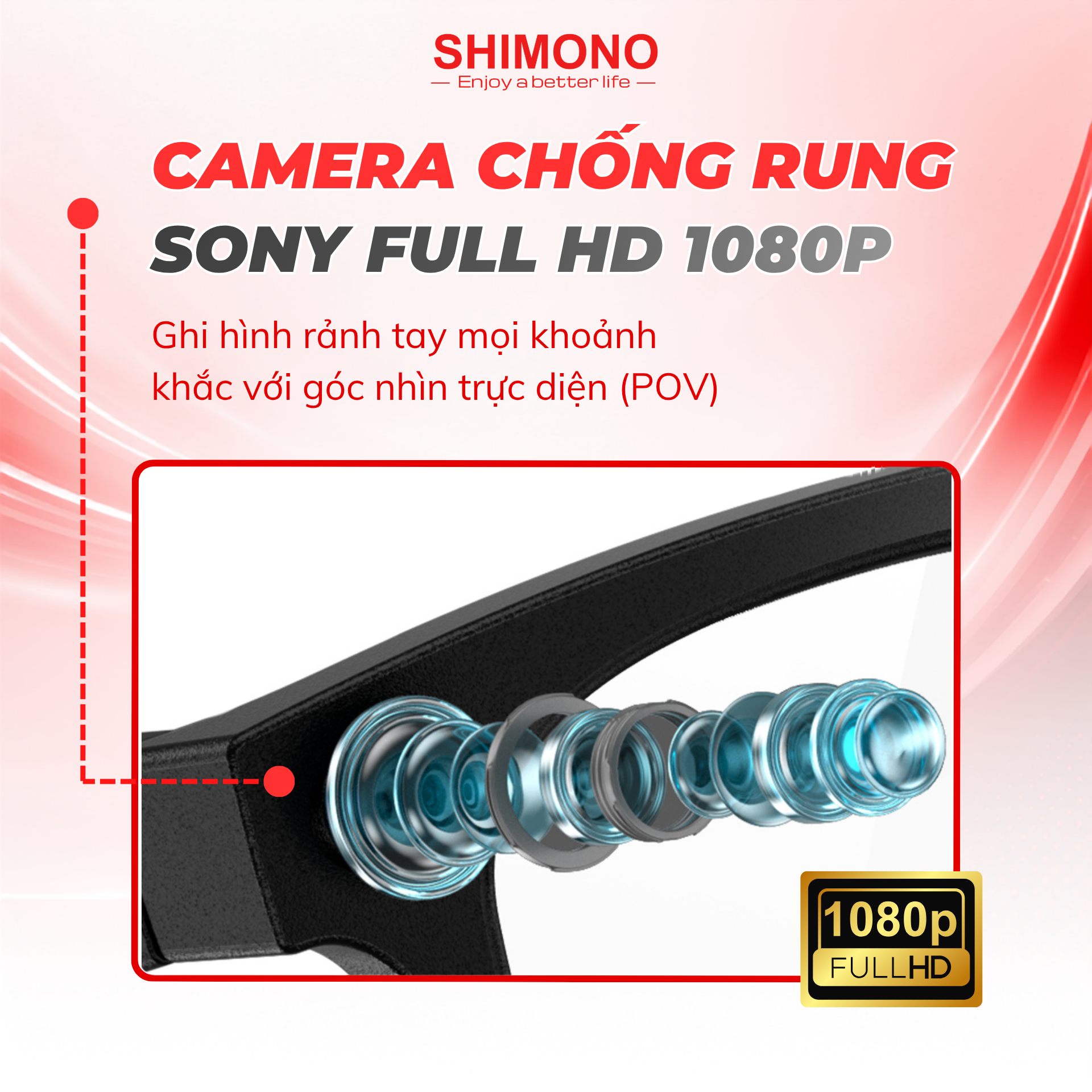 Kính Thông Minh Bluetooth Camera SHIMONO AiMB-S2 Max, Quay Phim, Dịch Thuật AI 5 Kính Thông Minh Bluetooth Camera SHIMONO AiMB-S2 Max, Quay Phim, Dịch Thuật AI - Ảnh 5